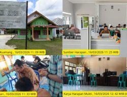 Saat Dusun Lain Masih Bekerja, Kantor Rio Lingga Kuamang Sudah Libur Lebaran