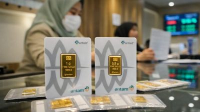 Harga Emas Antam 12 April 2026 Turun ke Rp2,86 Juta per Gram, Berikut Rincian Lengkapnya