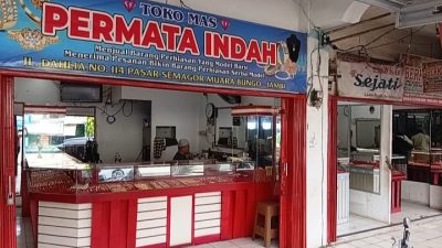 Harga Emas di Bungo Melemah Pasca Lebaran, Transaksi Lesu