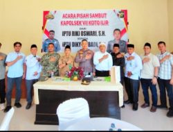 Pisah Sambut Kapolsek VII Koto Ilir, Perkuat Sinergitas Lintas Sektoral