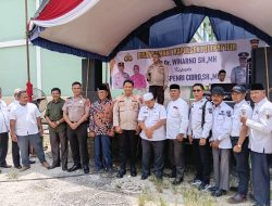 Pisah Sambut Kapolsek Pelepat Ilir, Perkuat Sinergi Lintas Sektoral