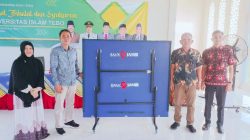 Perkuat Aktivitas Kampus, Bank Jambi Cabang Tebo Bantu Sarana Olahraga UI Tebo