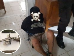 Terduga Pelaku Curat Diamankan, Polisi Sita Senjata Rakitan