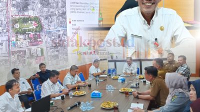 Matangkan Revitalisasi Penataan Kawasan Kota, Dinas Perkim Bungo Rakor Lintas Sektor