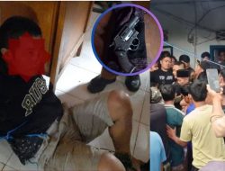 Gagal Kabur, Perampok “Lubang Tikus” Bersenpi Ditangkap Massa