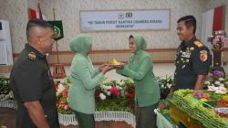 HUT Persit ke-80, Danrem 042/Gapu Ingatkan Bijak Bermedsos dan Jaga Keluarga