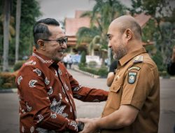 Penuh Keakraban, Bupati Dedy Putra Sambut Bupati Tanah Datar di Acara Silaturahmi IKTD 