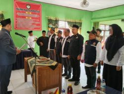 Tak Sekadar Dilantik, Karang Taruna Pelepat Ilir Diminta Langsung Tancap Gas