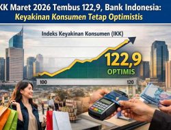 IKK Maret 2026 Tembus 122,9, Bank Indonesia: Keyakinan Konsumen Tetap Optimistis