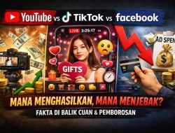 Viral Belum Tentu Cuan: Ini Perbandingan Nyata YouTube, TikTok, dan Facebook