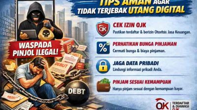 Waspada Pinjol Ilegal, Ini Tips Aman Agar Tidak Terjebak Jeratan Utang Digital