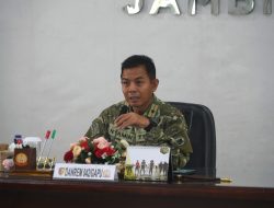 Karhutla 2026 Diantisipasi Dini, Korem 042/Gapu Perkuat Sinergi Lintas Sektoral