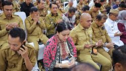 Bupati Tebo Hadiri Rakornas Mitigasi Kekeringan Lahan Pertanian, di Kementerian Pertanian RI