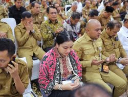 Bupati Tebo Hadiri Rakornas Mitigasi Kekeringan Lahan Pertanian, di Kementerian Pertanian RI