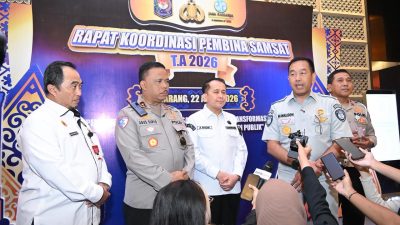 Jasa Raharja Perkuat Transformasi Digital dalam Rakor Pembina Samsat 2026 di Semaran