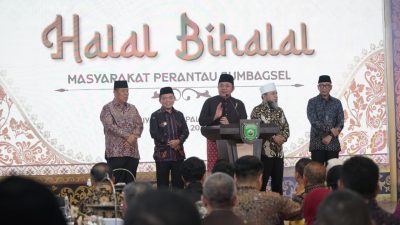 Gubernur Al Haris di Halal Bihalal Sumbagsel: Kita Harus Saling Bantu Bangun Daerah