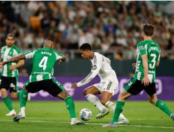 Dramatis! Gol Menit Akhir Gagalkan Kemenangan Real Madrid, Ditahan Imbang Betis 1-1