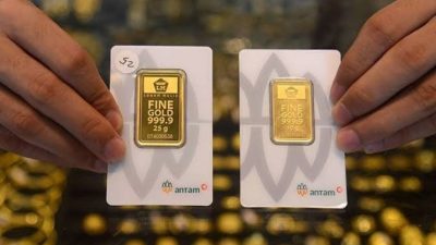 Harga Emas Antam Naik ke Rp2,82 Juta per Gram Hari Ini