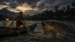 Legenda Rantau Nan Tuo dan Ikan Penjaga Batanghari