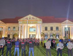 Cegah Balap Liar, Polda Jambi Gelar Patroli Blue Light Libatkan 367 Personel