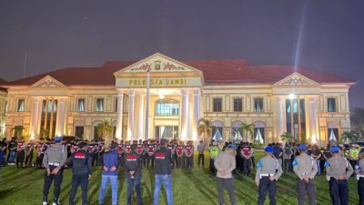 Cegah Balap Liar, Polda Jambi Gelar Patroli Blue Light Libatkan 367 Personel