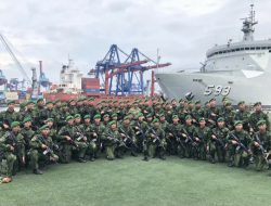 68 Prajurit Brigif TP 34 Cakra Buana Diberangkatkan Tugas ke Papua