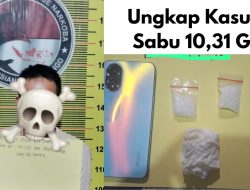 Sat Resnarkoba Polres Bungo Ringkus Terduga Pengedar Sabu di Kos-kosan Sungai Kerjan