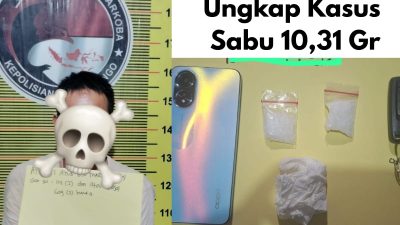 Sat Resnarkoba Polres Bungo Ringkus Terduga Pengedar Sabu di Kos-kosan Sungai Kerjan