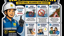 Hujan Deras Mengintai, PLN Rimbo Bujang Ingatkan Warga, Jangan Abaikan Bahaya Listrik