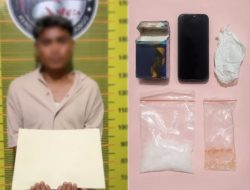 Pria Asal Tanjung Agung Diciduk Tengah Malam, Sabu 25 Gram Diamankan Polisi