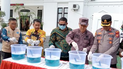 Kejari Bungo Musnahkan Barang Bukti Senilai Rp 900 Juta