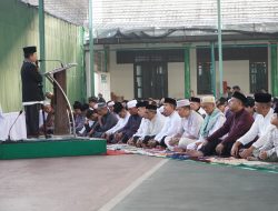 Korem 042/Gapu Gelar Sholat Idul Adha 1447 H Bersama Prajurit dan Masyarakat