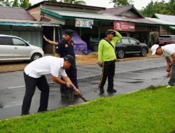 Wabup Tebo Pimpin Gotong Royong Bersama OPD di Rumah Dinas Bupati