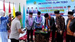 Dirjen Pendis Kemenag RI Resmikan UI Tebo, Harapan Baru Generasi Muda Jambi