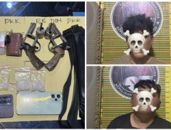 Dua Pria Asal Tebo Ditangkap di Bungo, Bawa Sabu 48 Gram dan Senpi Rakitan