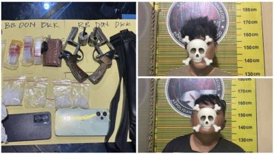 Satres Narkoba Polres Bungo Bekuk Dua Warga Tebo, Barang Bukti Sabu dan Senpi Rakitan Diamankan