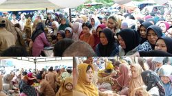 Sehari Jelang Hari Raya Idul Adha, Gerakan Pangan Murah Pemkab Bungo di Serbu Pembeli