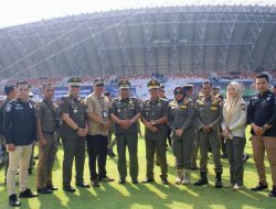 Wakil Gubernur Jambi Hadiri Upacara HUT Satpol PP, HUT Damkar dan HUT Satlinmas di Kota Palembang