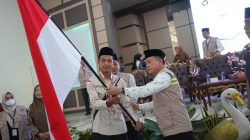 Lepas 442 JCH Kloter BTH 19, Pesan Gubernur Al Haris: Fokus Ibadah Haji, Jangan Sia-siakan Perjuangan Puluhan Tahun
