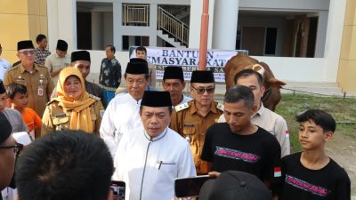 Gubernur Al Haris Serahkan Sapi Kurban Presiden Prabowo Seberat 930 Kilogram di Jambi