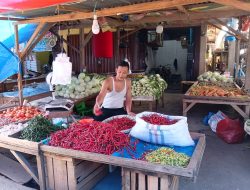 Cabai Tak Lagi ‘Membakar Kantong’, Harga di Pasar Bungur Turun Tajam