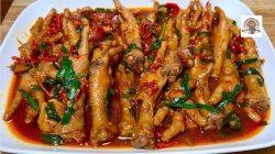 Ceker Pedas Empuk dan Meresap, Menu Rumahan Favorit Pecinta Kuliner Pedas
