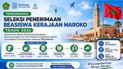 Kemenag RI Buka Seleksi Beasiswa Kerajaan Maroko 2026, Kuota 50 Peserta