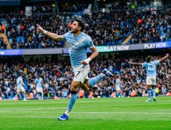 Man City Gasak Brentford 3-0, Pep Guardiola Kirim Sinyal Tekanan untuk Arsenal