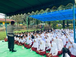 Sentuhan Polisi Sayang Anak di SD Sei Mengkuang, Bentuk Generasi Berkarakter untuk Masa Depan