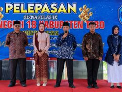SMPN 18 Tebo Lepas 50 Siswa Kelas IX, Usung Semangat “Vanguard Generation” Menuju Masa Depan Gemilang