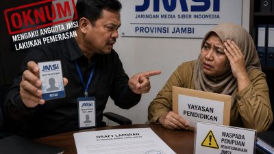 JMSI Jambi: Tidak Ada Tim Investigasi, Waspadai Oknum Diduga Catut Nama Organisasi