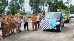 Lepas Pendistribusian Logistik Pilrio Serentak, Wabup Ajak Pemilihan Damai