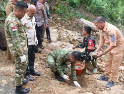 Sinergi TNI dan Pemda, Jembatan Garuda Tahap V Resmi Dibangun di Dusun Babeko