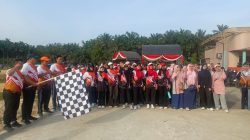 Ribuan Warga Pelepat Ilir Meriahkan Olahraga Bersama Polres Bungo Sambut Hari Bhayangkara ke-80